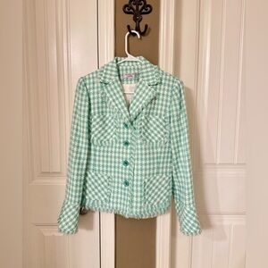 Bergamo Studio blazer jacket green